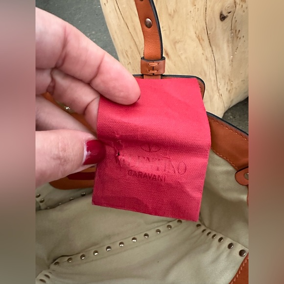 MINI ROCKSTUD GRAINY CALFSKIN BAG - Picture 12 of 15